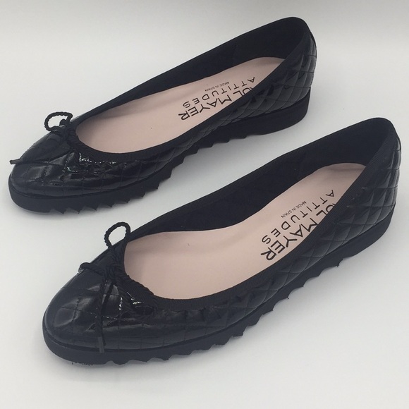 Paul Mayer Attitudes Ballet Quilted Flat Sandals - Picture 3 of 7